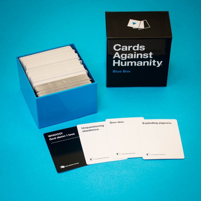 Cards Against Humanity Blue Box Board Game Ban trò chơi Đồ chơi giáo dục Trò chơi tiệc tùng