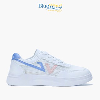 Giày Thể Thao Sneaker Nữ Phối Vải Lưới Thoáng Mát Mùa Hè BLUEWIND 68764