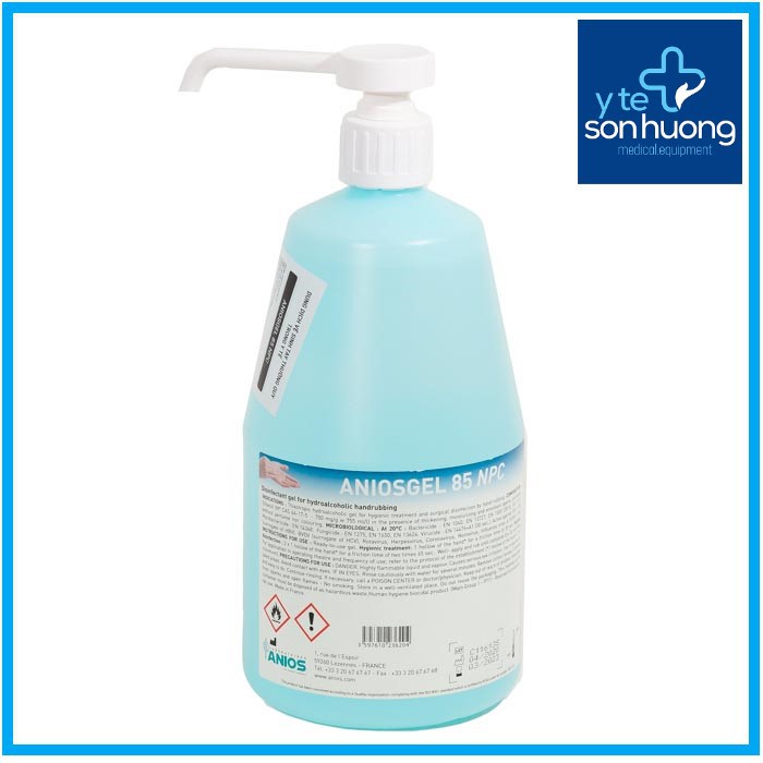 Dung Dịch Sát Khuẩn Tay ANIOSGEL 85 NPC Dung Tích 500ml,1000ml