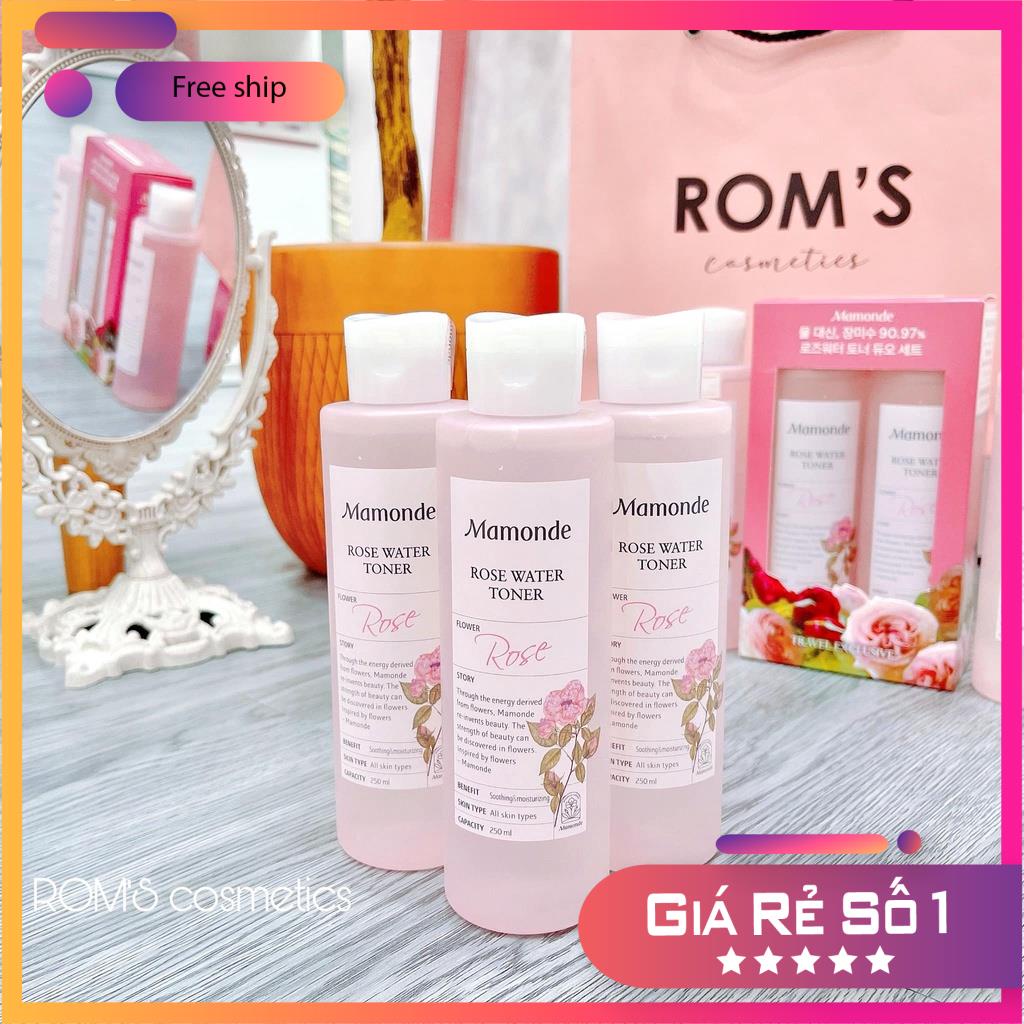 NƯỚC HOA HỒNG MAMONDE ROSE WATER TONER