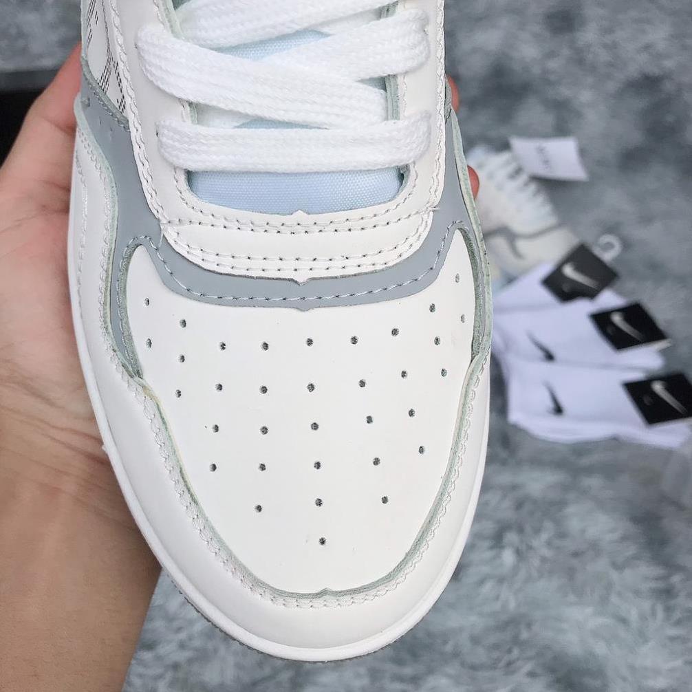 Giày thể thao Giày dior b27 low màu trắng hoạ tiết Oblique nam nữ | BigBuy360 - bigbuy360.vn