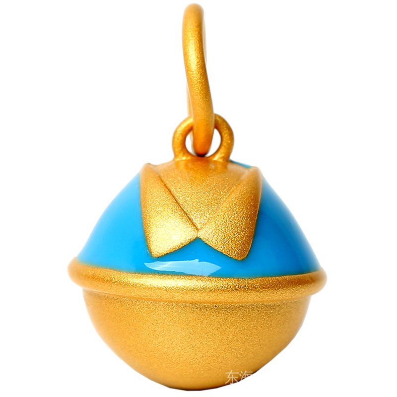 Chuông Cầm Tay Hình Vịt Donald Màu Vàng Kim Phong Cách Cổ Điển