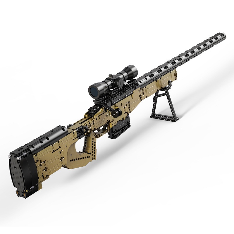 Đồ Chơi Lắp Ráp Kiểu LEGO PUBG Mô Hình Sniper Rifle Mô Hình AWM CaDA C81053 Với 978 Mảnh Ghép