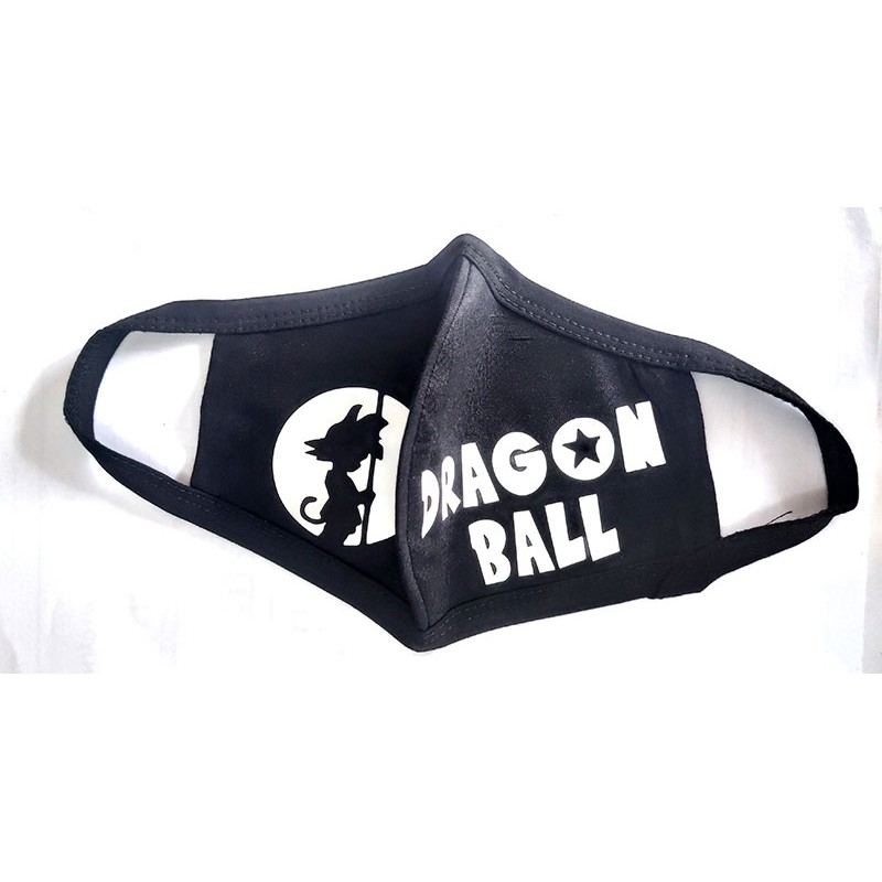 Khẩu Trang Vải Đen Bảy Viên Ngọc Rồng Cloth Masks Face Black Dragon Ball Có Clip Mang Thử | BigBuy360 - bigbuy360.vn