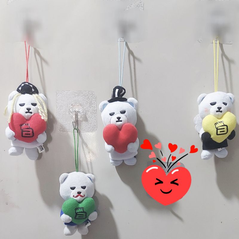 GẤU BÔNG TRANG TRÍ MINI KRUNK X BIGBANG OFFICAL