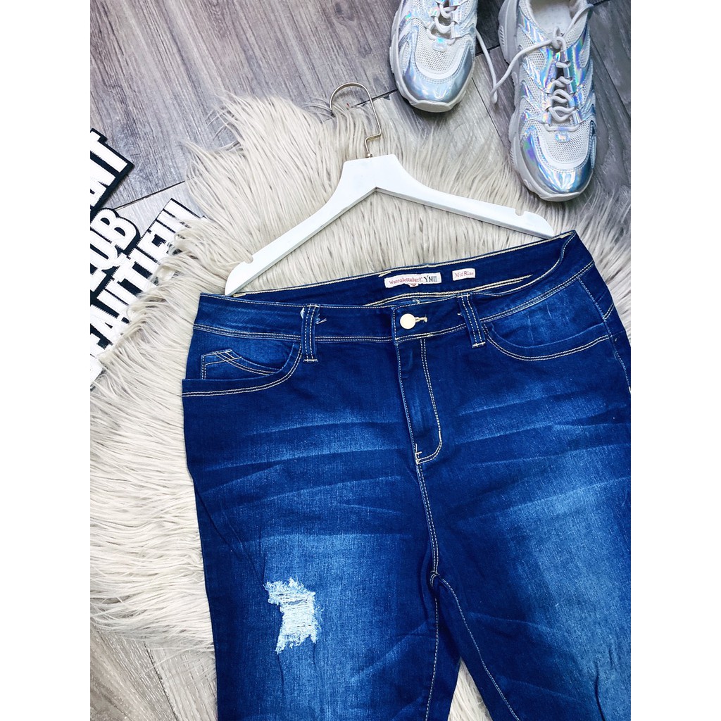 quần jean ulzzang bigsize (ms: JBS-M33)