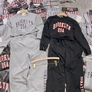 SET BỘ BROOkLYN ĐEN / GHI