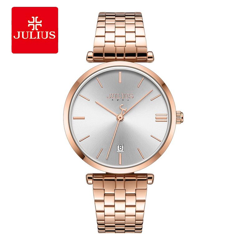 Đồng hồ nam Julius JA-1260 dây thép | Julius Official