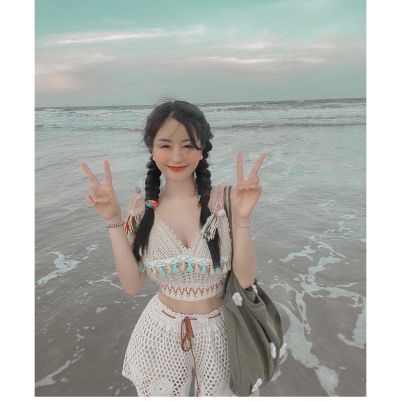 Set bikini len hotgirl Võ ngọc trân siêu xinh