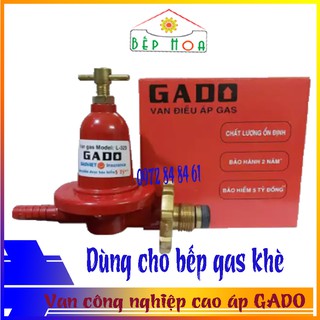 Bộ van gas điều áp gado l-323 - an toàn - chính hãng - bền bỉ - bếp công nghiệp khè/van điều áp/chính hãng - bếp hoa