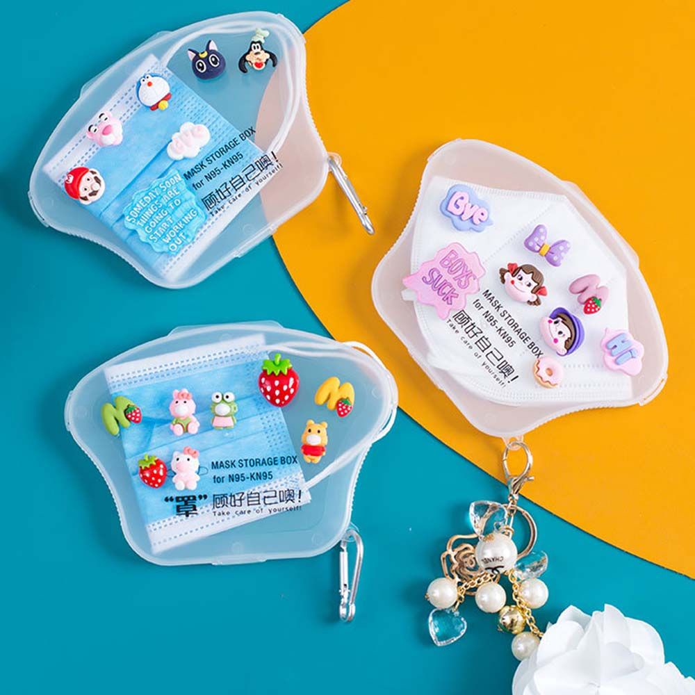 Hộp đựng khẩu trang bảo vệ chống bẩn thiết kế đáng yêu tiện lợi