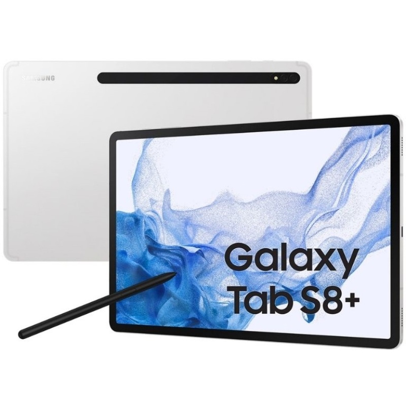 Máy tính bảng Samsung Tab S8+  tặng kèm bao da bàn phím Samsung - Hàng Chính Hãng