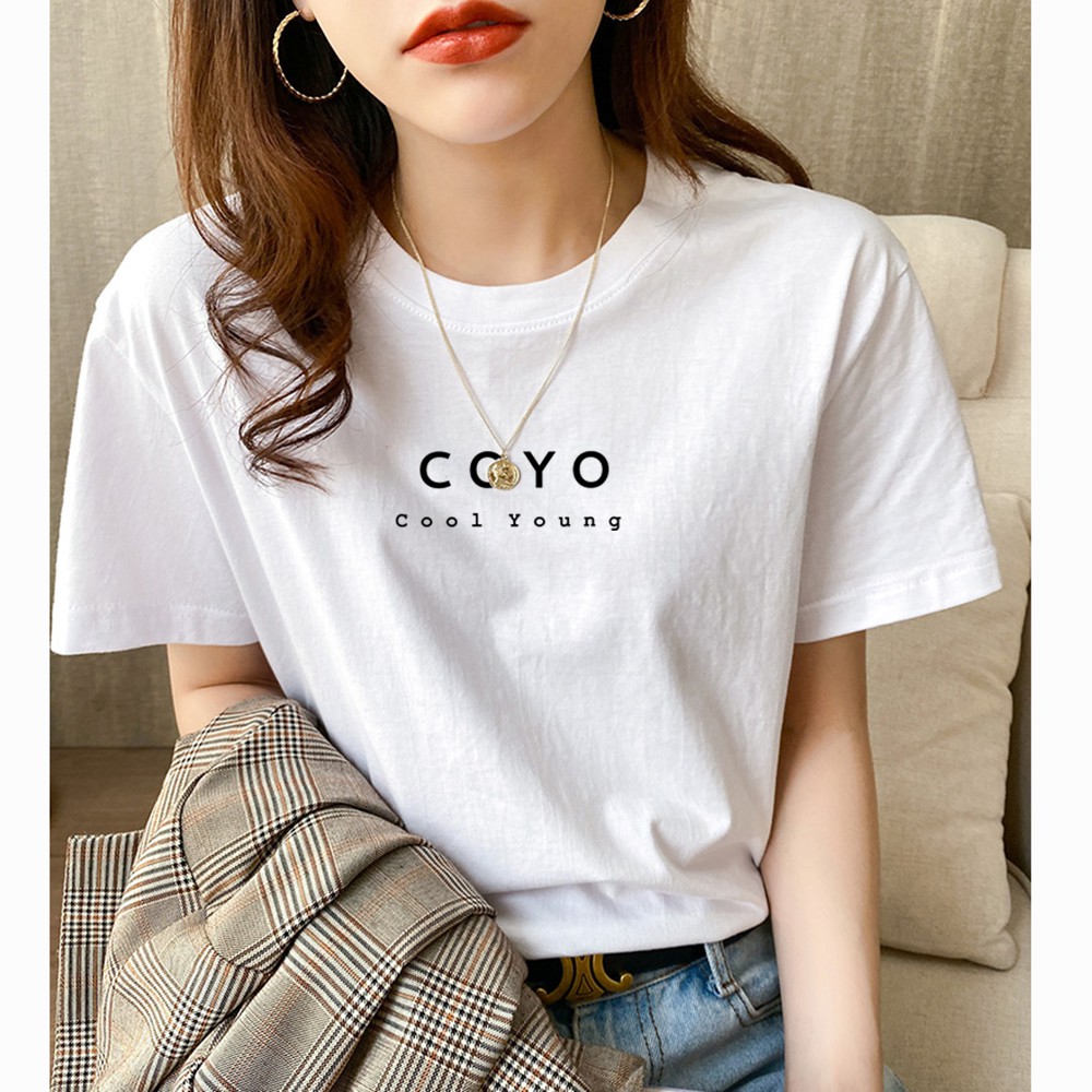 Áo thun nữ tay ngắn cotton Cool YoungCOYO CT005