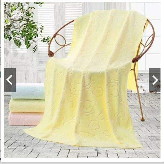 Khăn tắm xuất nhật siêu mềm mịn kt 70cm-1m40 (đủ màu)