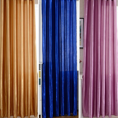 1 Tấm Rèm cửa sổ xuyên lỗ thanh ray màu sắc trang nhã