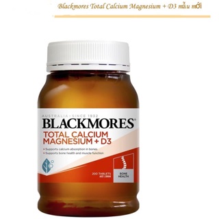 Blackmores Total Canxi Magie 200 Viên của Úc-ĐỦ BILL- DATE XA