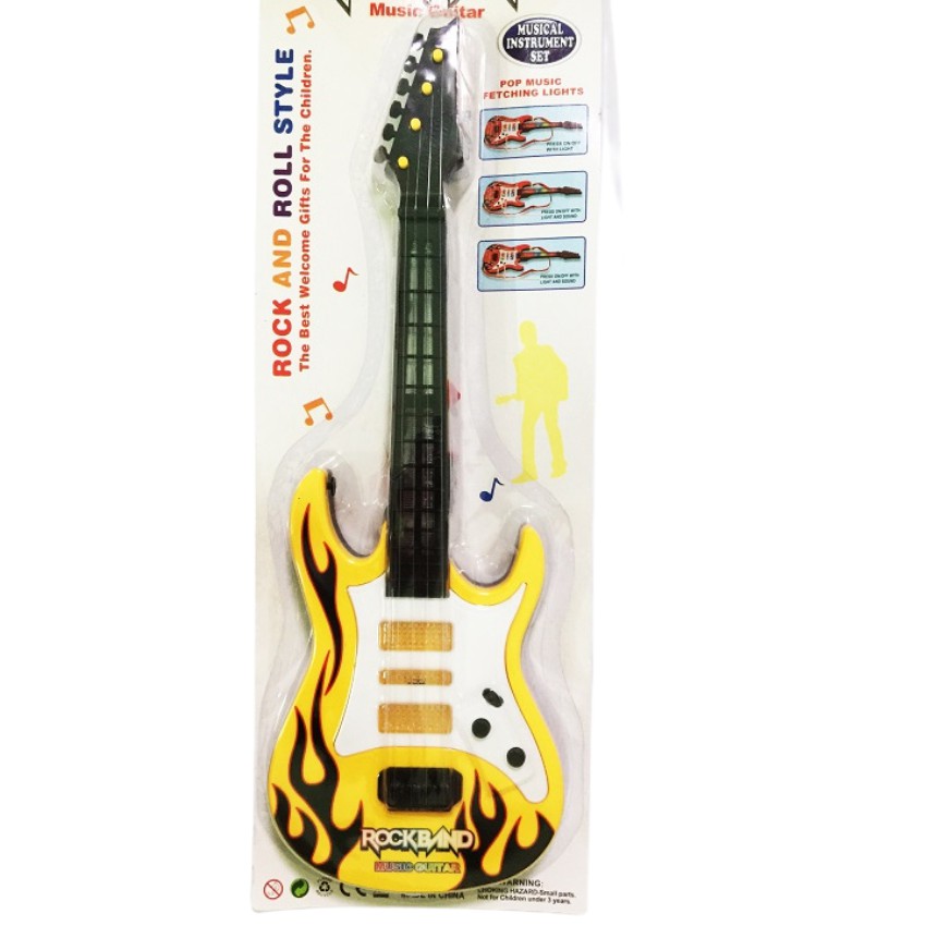 Đồ Chơi Đàn Guitar Size Lớn 60cm, Cho Bé Rèn Luyện Khả Năng Âm Nhạc, Tập Làm Ca Sĩ - SUMOSHOP68