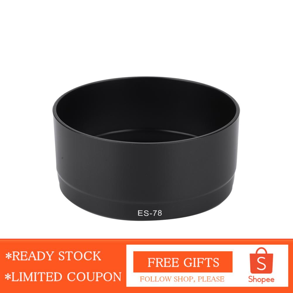 Loa che nắng ống kính máy ảnh CANON bằng nhựa ES-78 50mm F1.2 USM