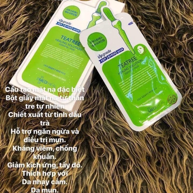Lẻ 1 miếng mặt nạ mediheal tràm trà Tea tree