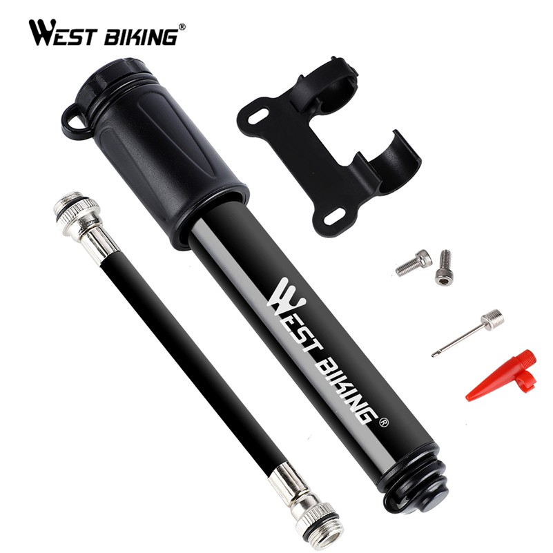 Đồ Bơm Xe Đạp Mini WEST BIKING 100 PSI Chất Lượng Cao
