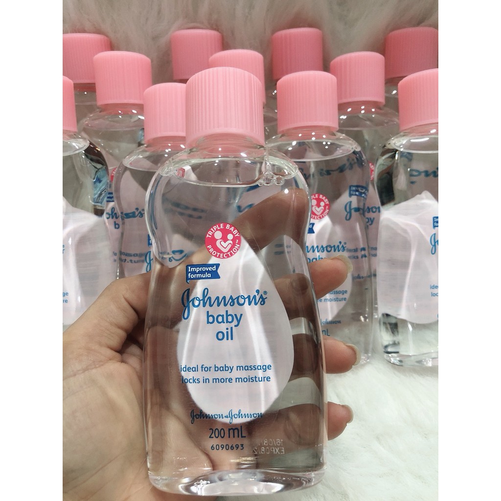 Dầu Massage & Dưỡng Ẩm Johnson's Baby Oil