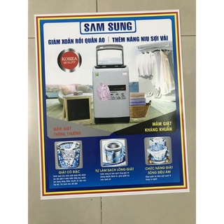 combo 5 tem máy giặt Samsung