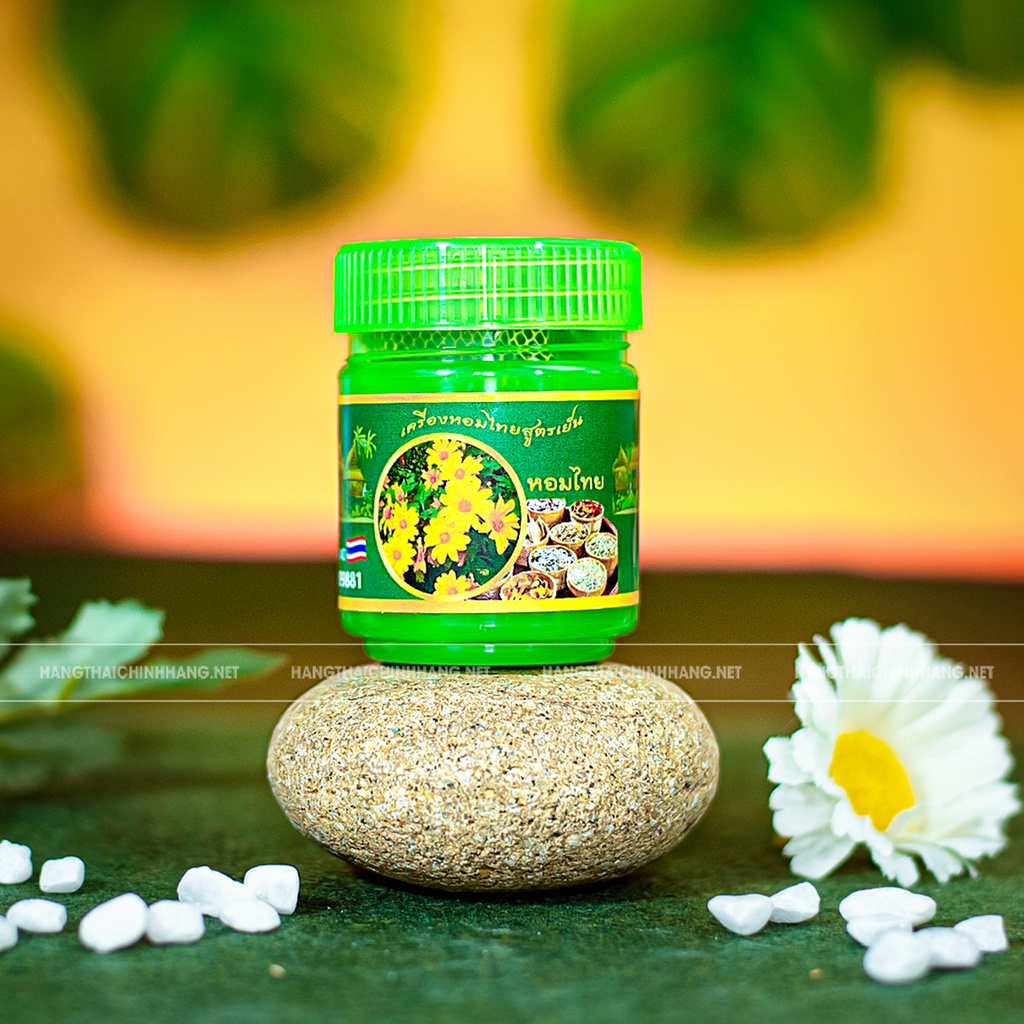 Dầu hít xoang Hong Thai Balm Thái Lan 20g, dầu hít thông mũi giúp tăng tuần hoàn máu
