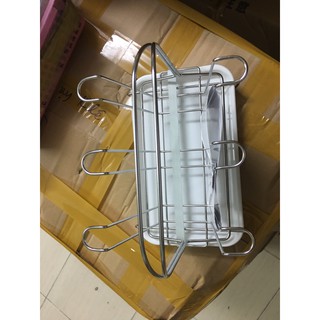 Giá úp ly cốc inox Staami (25cm x 16cm x 21cm) - ST_403