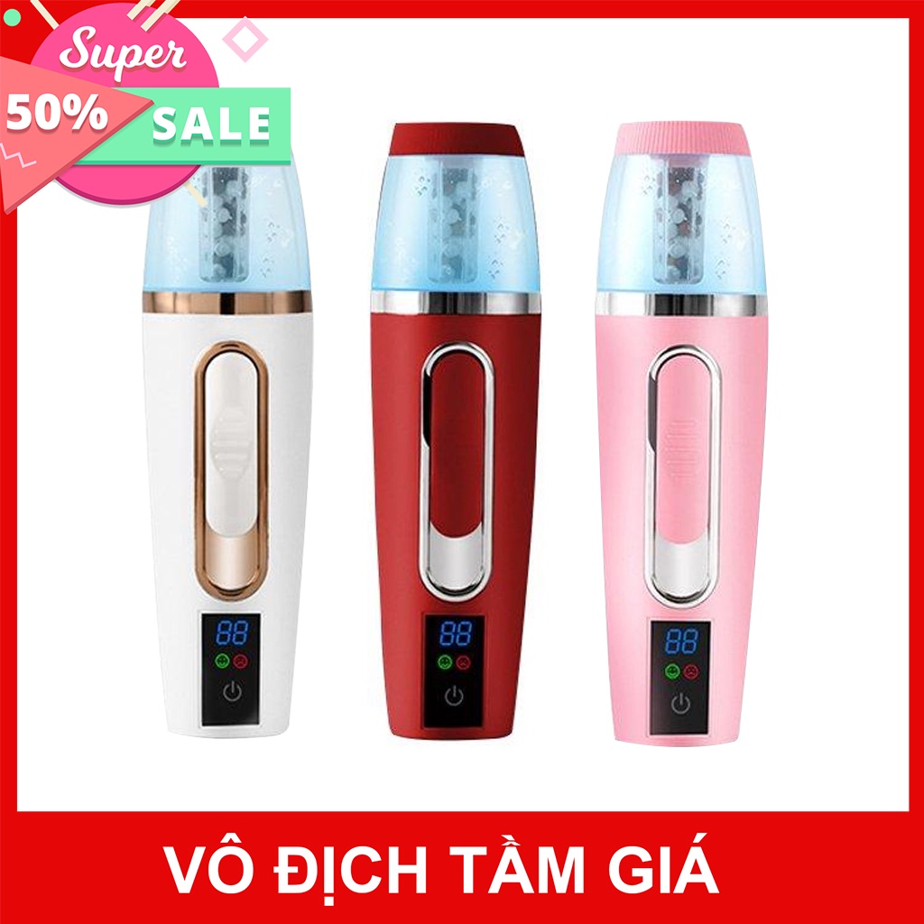 Máy Xịt Khoáng, Phun Sương MINI NANO Cao Cấp, Máy Xông Hơi Mặt ION Cầm Tay🎉Free Ship🎉