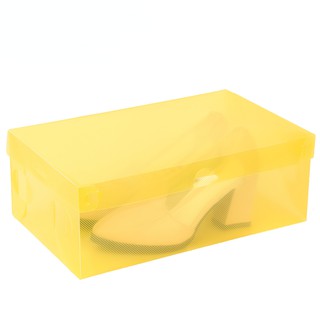 Hộp nhựa đựng giày trong suốt nhiều màu sắc tùy chọn (HGT01)