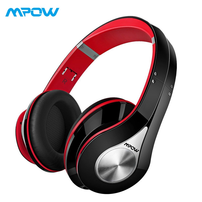 Mpow 059【8 Colors】Headphones Wireless Bluetooth 4.0 Headphone Built-in Mic Soft Earmuffs Noise Cancelling Stereo Headset