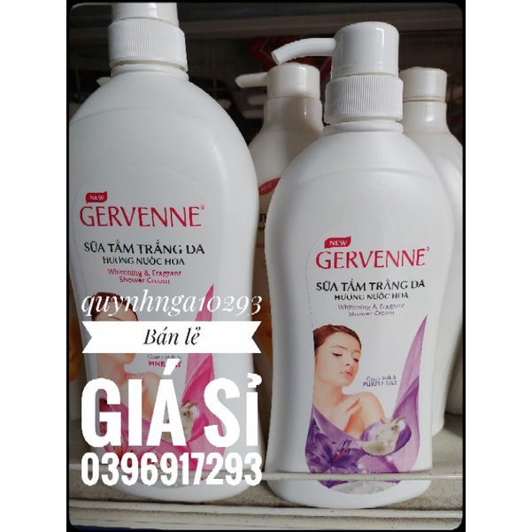 Sữa tắm trắng da Gervenne