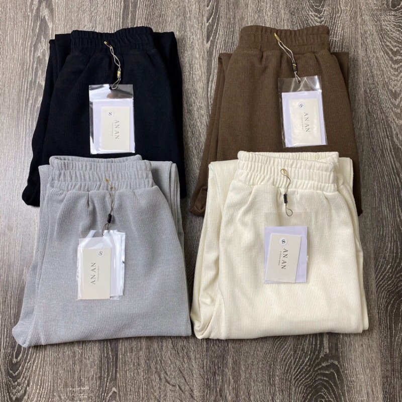 Quần jogger nỉ cho nữ