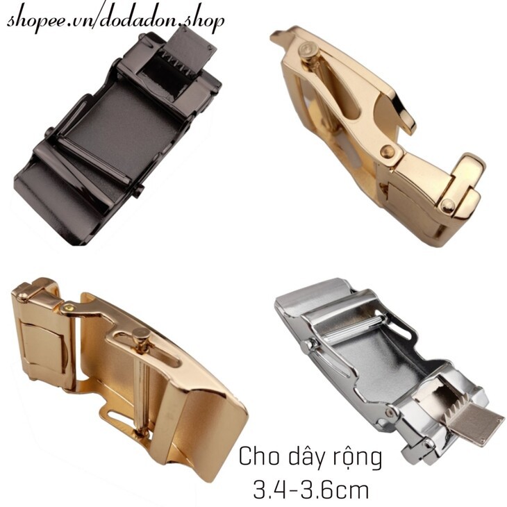 Mặt Khóa Dây Lưng Cao Cấp INOX Không Rỉ Hàng Loại Tốt Dùng Cho Dây 3.3-3.6cm