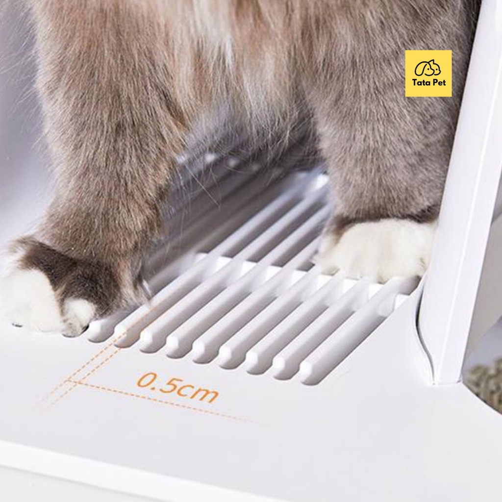 PETKIT WHITE VILLA - Nhà Vệ Sinh Khử Mùi Tự Động Cho Mèo