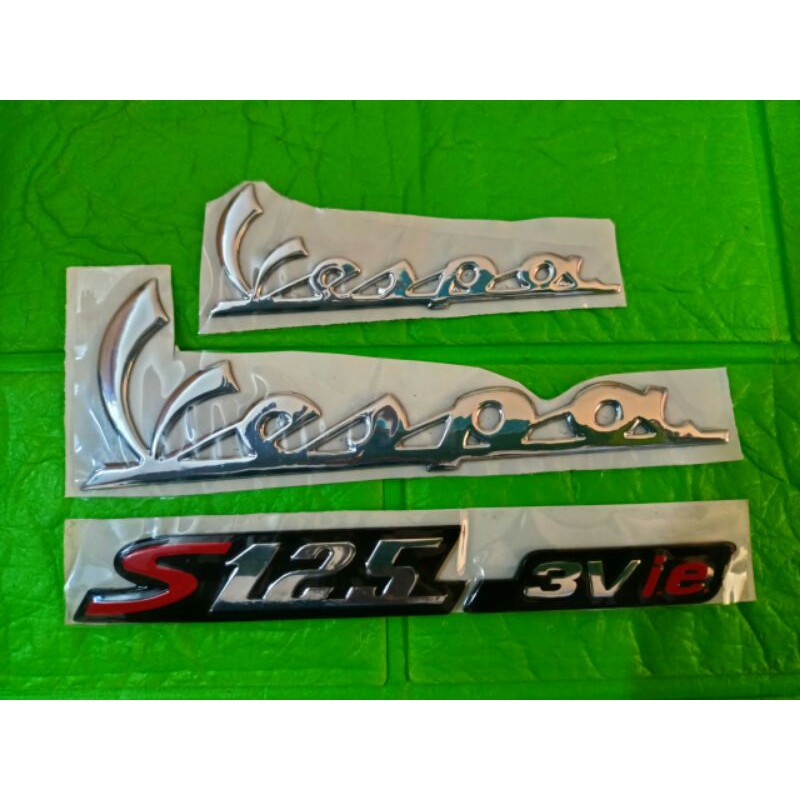 Bộ tem nổi Vespa S125 3Vie