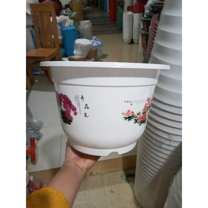 CHẬU NHỰA, Chậu Bốn Mùa A330 đường kính 28cm cao 19cm