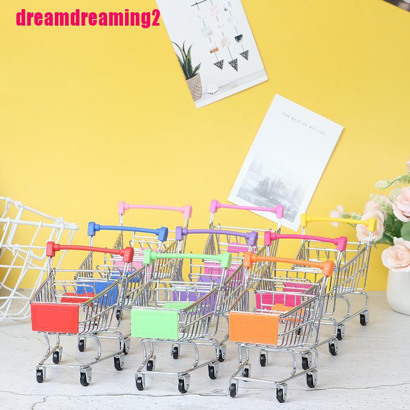 Xe đẩy hàng siêu thị mini đồ chơi đa năng tiện dụng