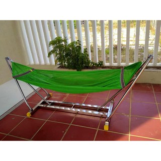 Khung võng xếp thang vuông inox( ảnh thật)