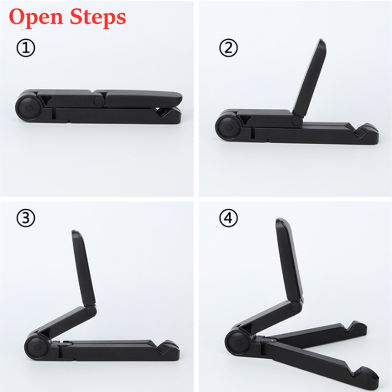 Giá đỡ điện thoại/ máy tính bảng để bàn NIXXOS hình tam giác gấp gọn thích hợp cho iPad Samsung Huawei xiaomi