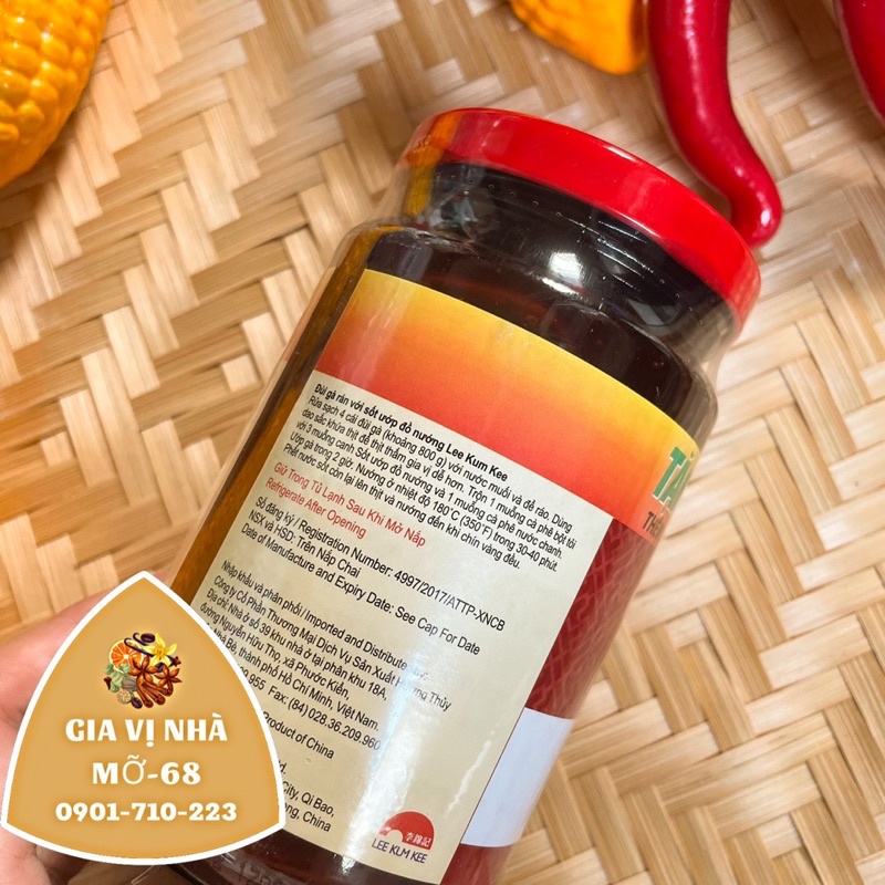 Sốt ướp đồ nướng Lee Kum Kee - hủ 397gr