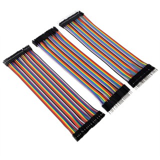 [40 Sợi ] Dây Cắm Breadboard Đực Cái 30cm 20cm 10cm (M-F Jumper Wire)