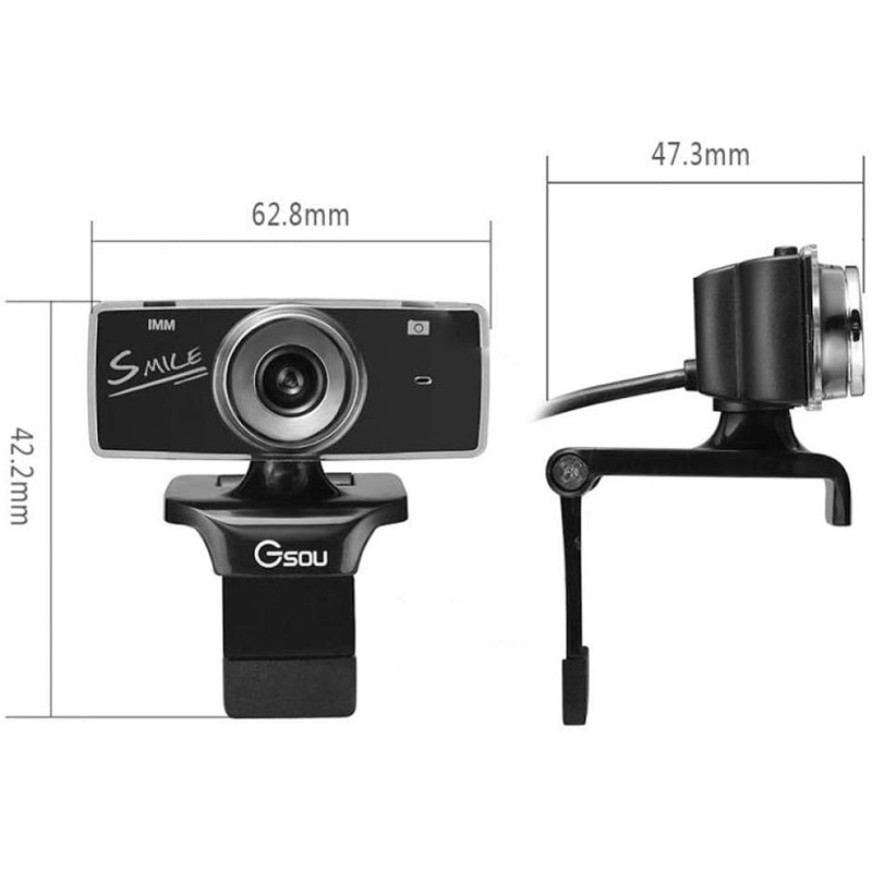 Webcam Usb 2.0 Hd Có Mic Cho Máy Tính Laptop