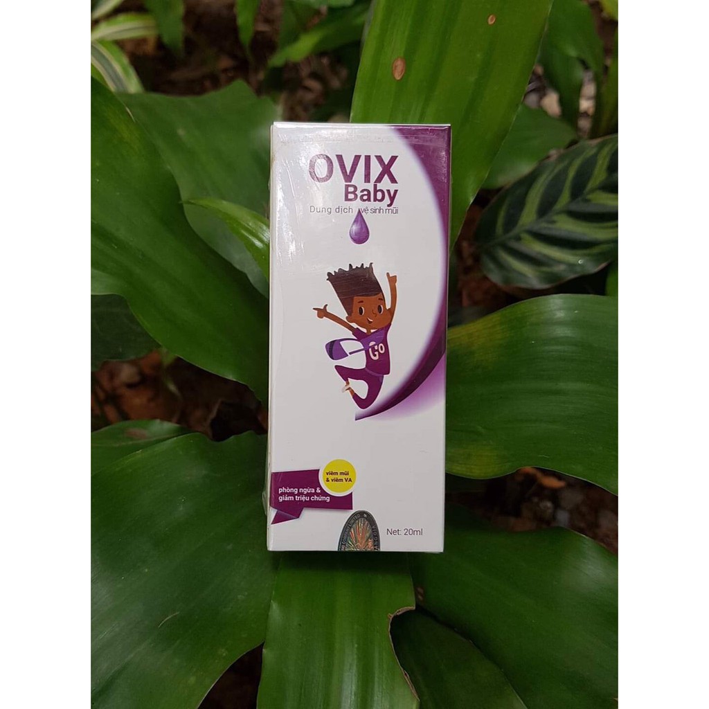 Xịt mũi Ovix baby 20ml