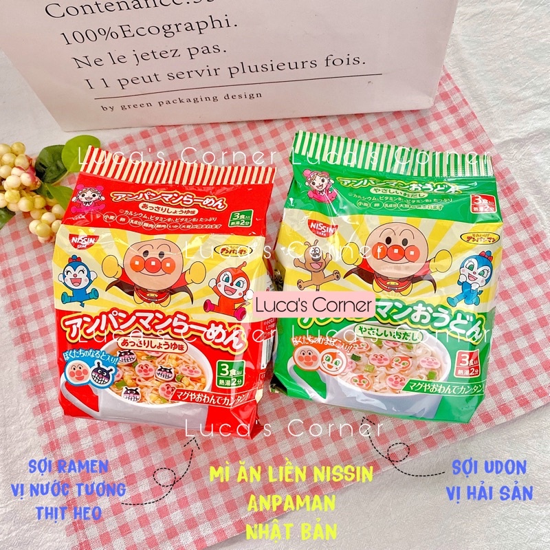 Mì Nissin chú hề Nhật Bản cho bé