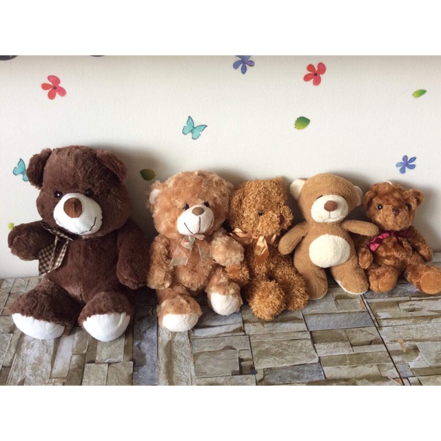 Các set gấu bông teddy đồng giá ( next ảnh )