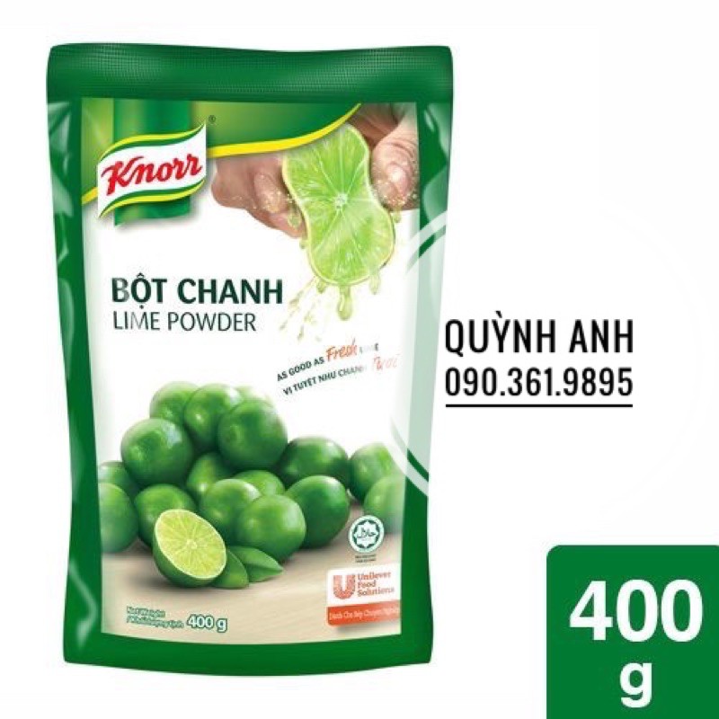 Bột chanh Knorr gói 400g