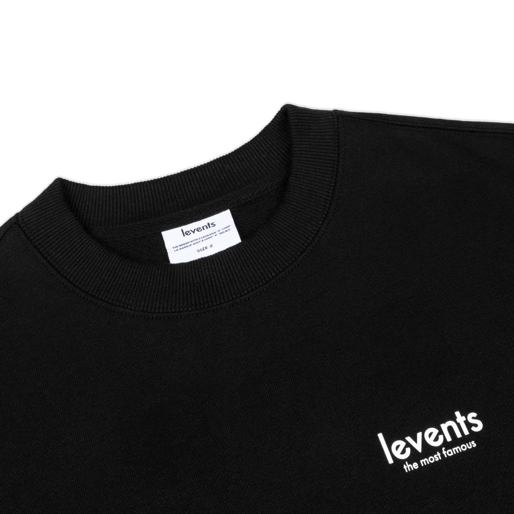 Áo Sweater Levents Basic/ Black