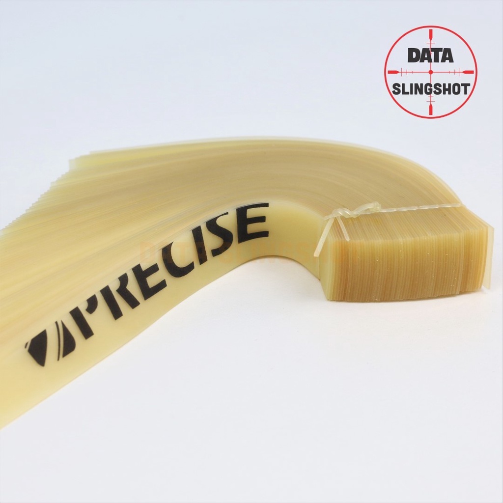 1M Dây Thun Precise V3 0.55 0.6 0.65 0.7mm Cắt Sẵn Khổ Tới Má và Somi Dùng Cho Ná Cao Su - DATA SlingShot