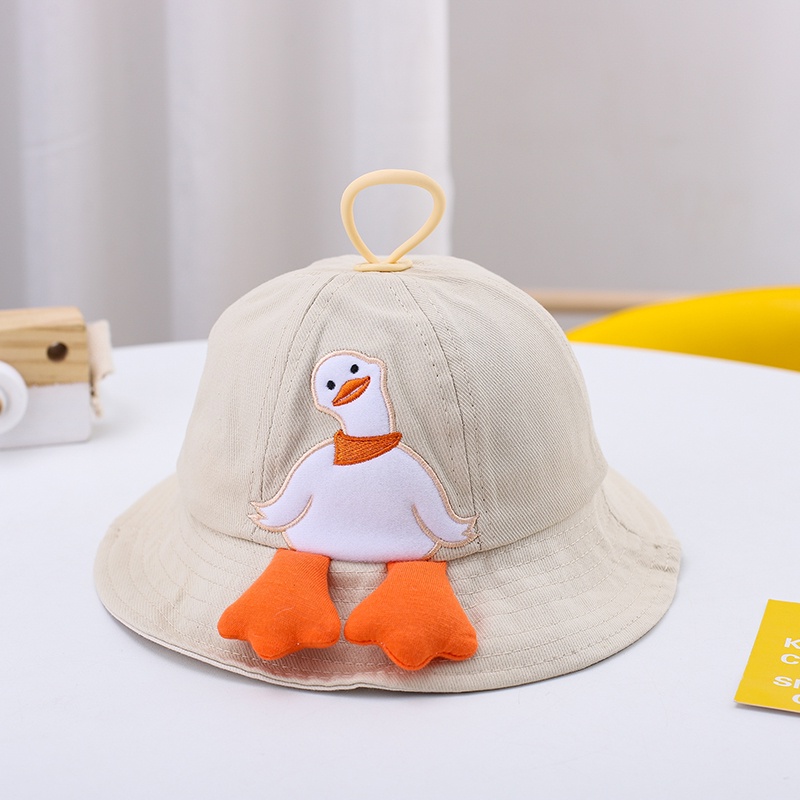 PVN47438 Mũ, Nón Rộng Vành Phối Hình Vịt Ngộ Nghĩnh Đáng Yêu Hợp Thời Trang Cho Bé Giá Rẻ